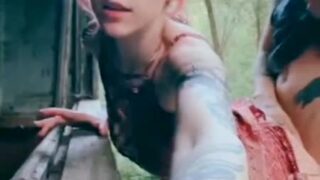 Elles onlyfans leak sextape – Forest fuck / Extreme Orgasm